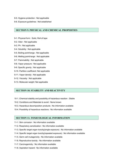 BB-Tape Kinesiology Muster