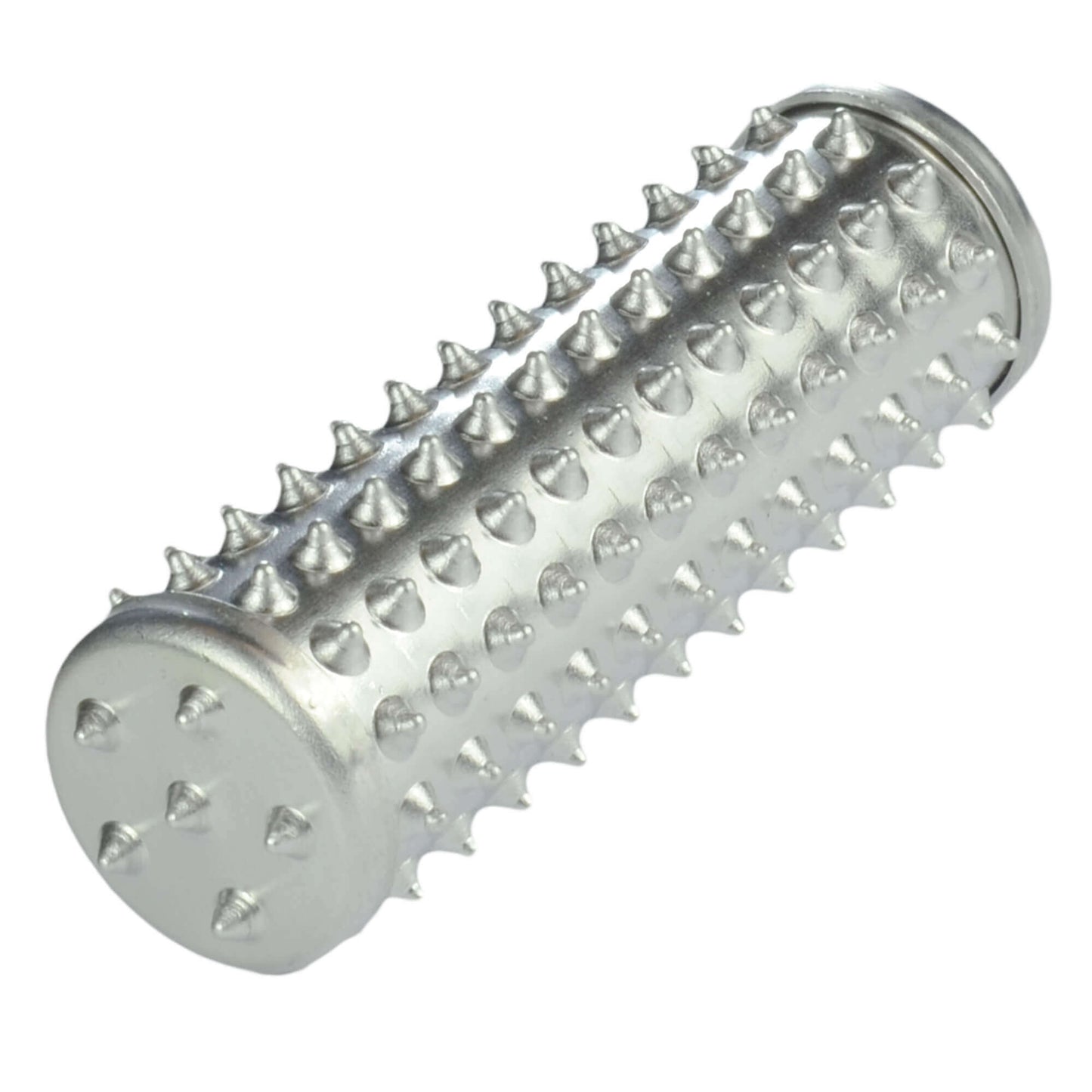 Massage roller with cone tips