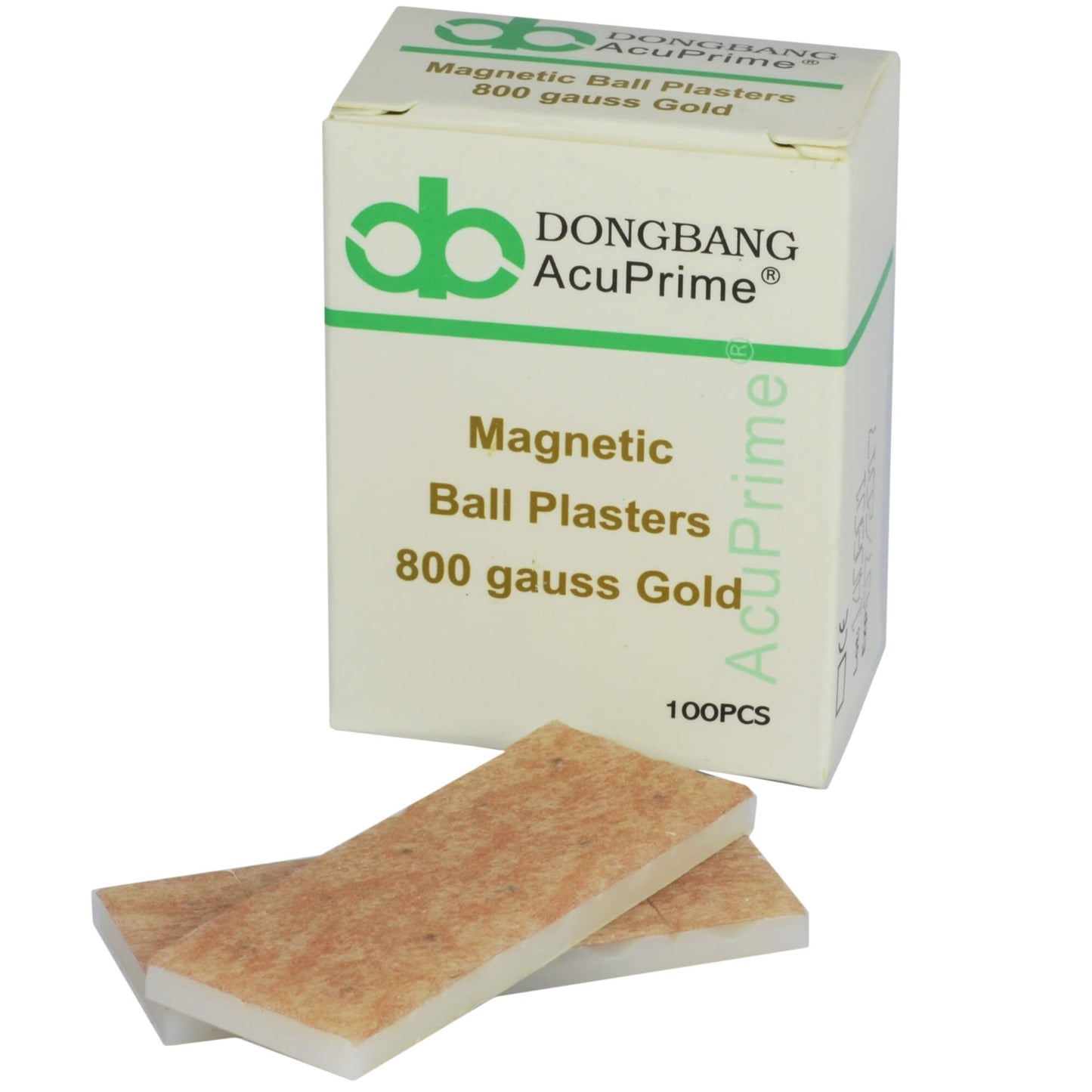 Magneetballetjes DongBang DBA425, gouden, 800 gauss