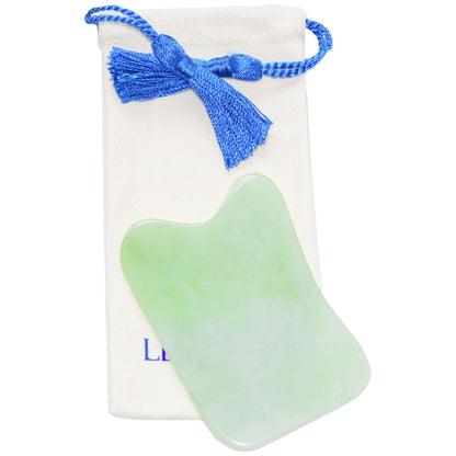 Gua Sha Jade Rechteck groß