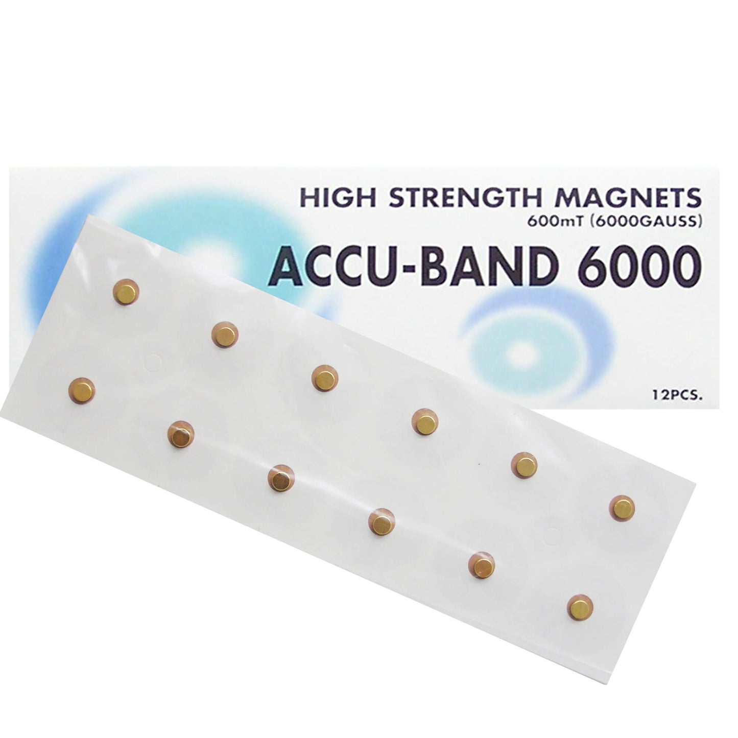 Accu-Band magnétique 6000 gauss plaqué or