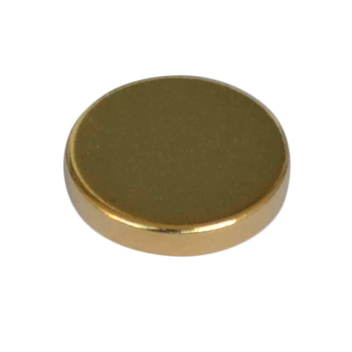 Scheibenmagnete 15x3mm 2400 Gauss gold - 5 St.