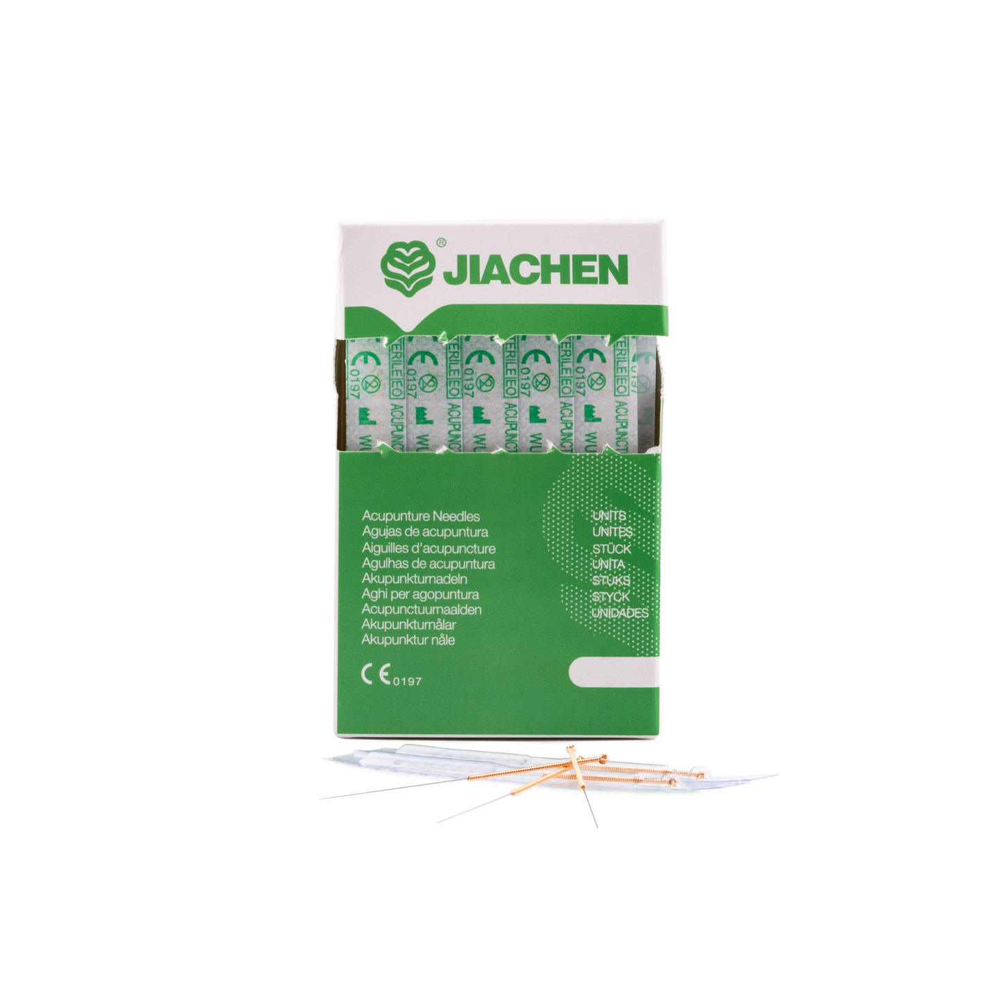 Acupuncture needles Jia Chen copper handle JQ siliconized