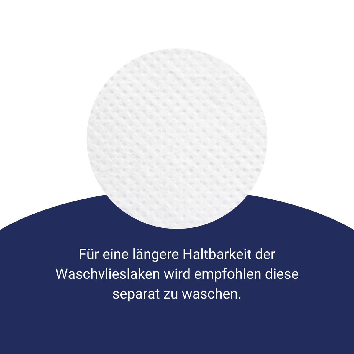 Waschvlieslaken (200 mal) 80x210 cm ab 1,90€