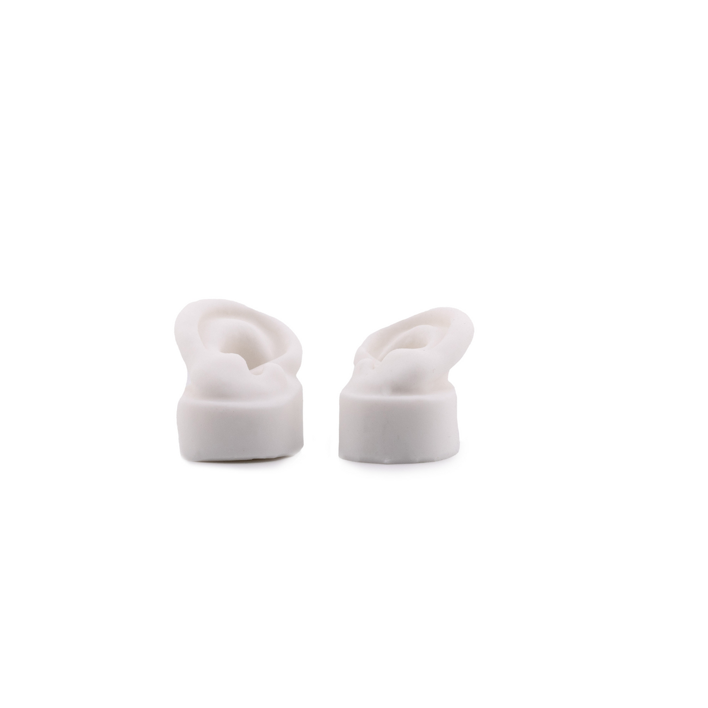 Ear model (pair) silicone white