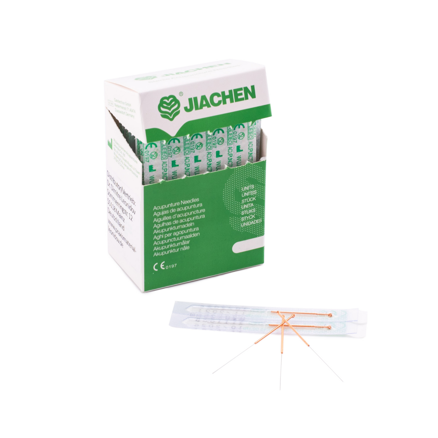 Acupuncture needles Jia Chen copper handle JQ siliconized