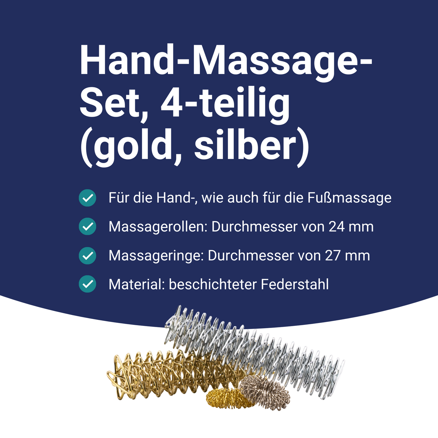 Hand massage set  - 4 parts