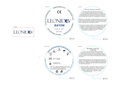 Leonidov Rayon kinesiology tape synthetic