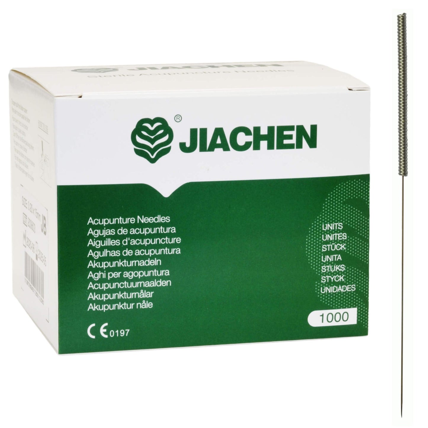 Acupuncture needles Jia Chen steel handle JR siliconized